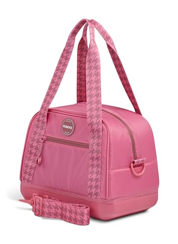 Image of Igloo Tag Along 12-Can Satchel Cooler | Insulated Cooler Bag with Sturdy EVA Base