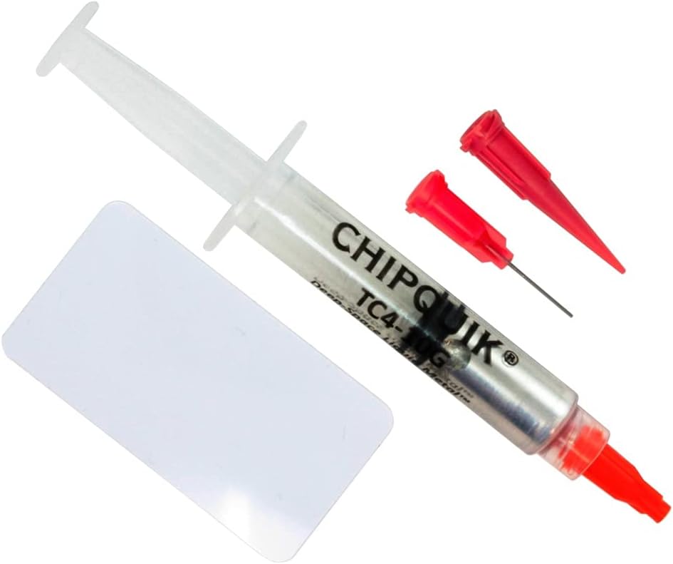 Chip Quik TC4-10G Heat Sink Thermal Compound - Deep-Space Liquid Metal 79 W/mK 10g/3cc Syringe