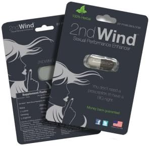 2nd Wind (TM) Male Performance Enhancer - 3 Pack - 100% Natural Herbs