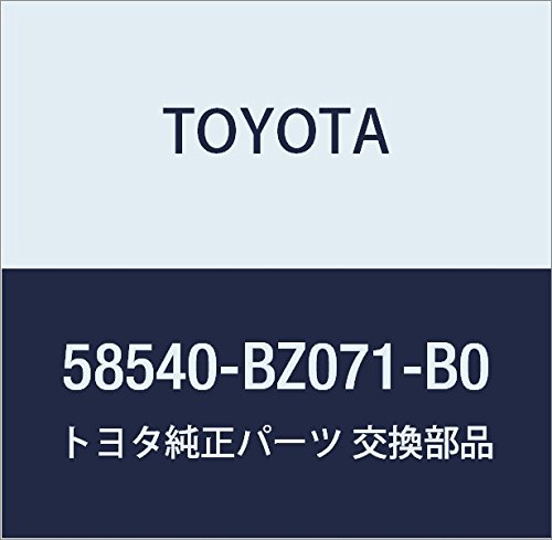 TOYOTA Genuine Parts Rear Floor Mat FR DK GRAY Light Town Ace Model Number 58540-BZ071-B0