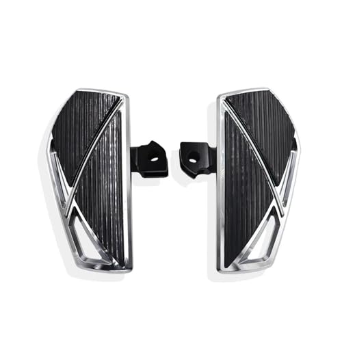 Repose-pieds large premium argenté usiné CNC pour conducteur de Vulcan S 650