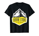 Ucraina Forte Fort Rock Brewing Ucraina Bandiera Ucraina. Questa t-shirt premium è realizzata in tessuto jersey leggero e fine