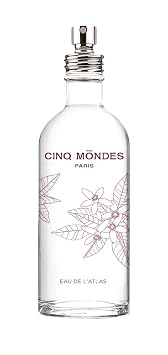 CINQ MONDES Eau De LAtlas Fresh Aromatic Mist 3.4 floz. - Orange Blossom Body Spray - Mist For Home, Linens And Pillows - Citrus Fragrance With Cedar And Basil Notes