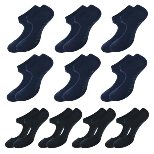 BALENZIA Pilates Grip Socks Women |Pack of 10| Yoga Accesorries Grip Hospital Walk|Ballet Dance Anti Slip Non Skid Sock