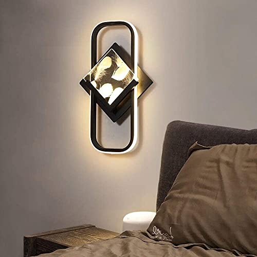 Lámpara de pared LED 20W dimmable de acero para estudio y pasillo 4