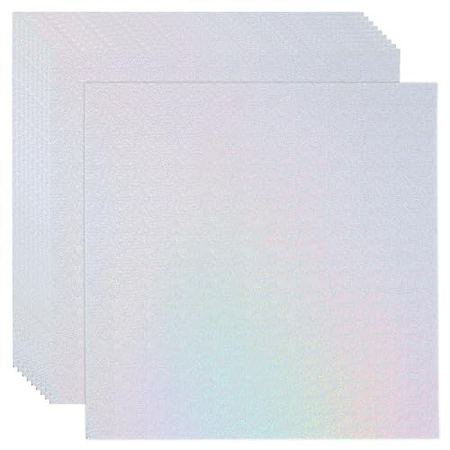 Feuilles métalliques réfléchissantes 12x12 pour loisirs créatifs
