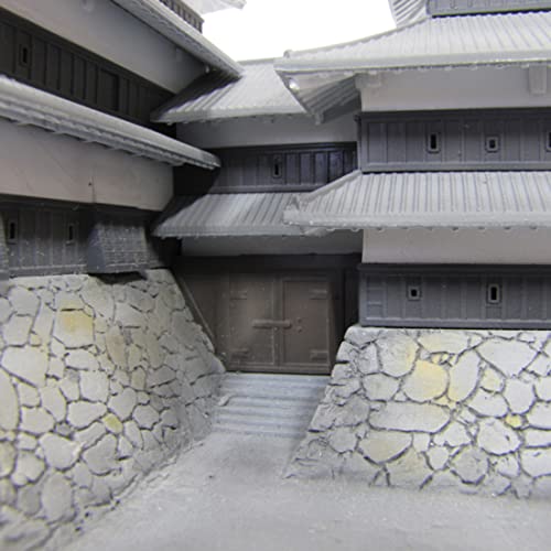 Maquette plastique Matsumoto Castle 18 cm, illustration originale haut de gamme