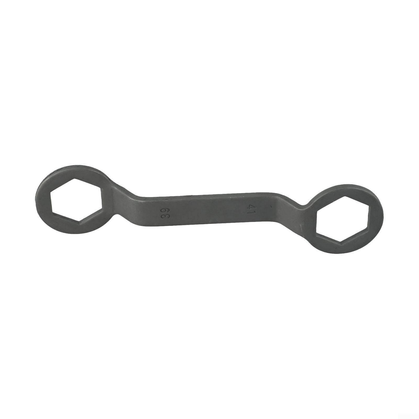 Chiave a doppia testa per rimozione frizione, 39 mm, 41 mm, strumento per dado esagonale per puleggia, per scooter e moto da 125 cc, strumento manuale realizzato in acciaio