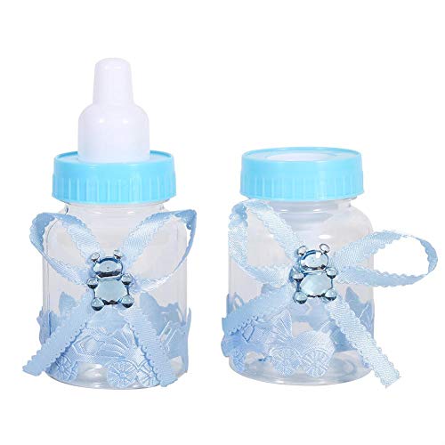 50Pcs Candy Bottle, Vensans 2 Colors Feeding Bottle Candy Chocolate Bottles Box for Baby Shower Holy Communion Party Favors Gifts Decorations(Blue) 50Pcs Candy Bottle, Vensans 2 Colors Feeding Bottle Candy Chocolate Bottles Box for Baby Shower Holy Communion Party Favors Gifts Decorations(Blue)
