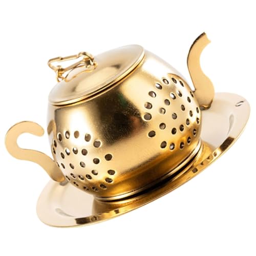 LIFKOME ステンレス製ティーストレーナー 細目メッシュ 茶葉用茶漉し シングルカップ対応 多用途茶アクセサリー 家用茶こし器