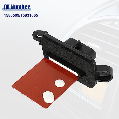 Image of ACROPIX Car HVAC Blower Motor Resistor Heater Replacement Fit for Chevy Malibu for Pontiac G6 2006-2010 NO. 1580509 /15831065 - Pack of 1 Black