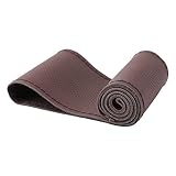 15 Inch Genuine Leather Car Steering Wheel Cover for Man Breathable Design Brown Universal