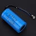 CD60 200uF Condensador del motor con cable conductor 250VAC 50 / 60Hz...
