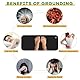 panthem Erdungsmatte für Besseren Schlaf und Durchblutung, Hilfe bei Angstzuständen und Entzündungen, Multifunktionale Grounding Mat Grounded Pad für Fußtherapie, Yoga, Bett (50 x 120cm)