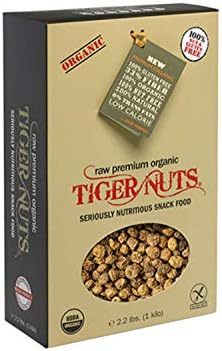 TIGER NUTS - PREMIUM ORGANIC 1 KILO(2.2 lbs)| Raw, Gluten Free Snack, Non-GMO