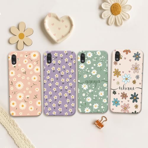 Image of COLORflow Back Cover Compatible with Samsung Galaxy F14 5G | Daisy Garden Customized Back Cover Compatible with Samsung Galaxy F14 5G