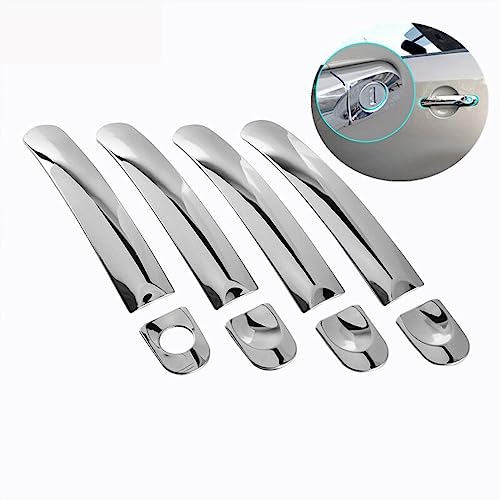 Fundas de acero inoxidable para manillas de VW Touran y Caddy: renueva las puertas de tu coche 2