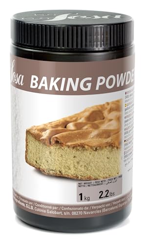 SOSA levadura STD Baking powder - Mezcla para aportar esponjosidad y volumen a masas - Bote 1 kg - Uso alimentario