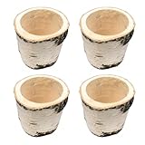 🕯️ Polyvalent comme jardinière pour plantes, photophores, organisateurs de petits objets ou comme accent rustique sur les étagères et les rebords de fenêtre