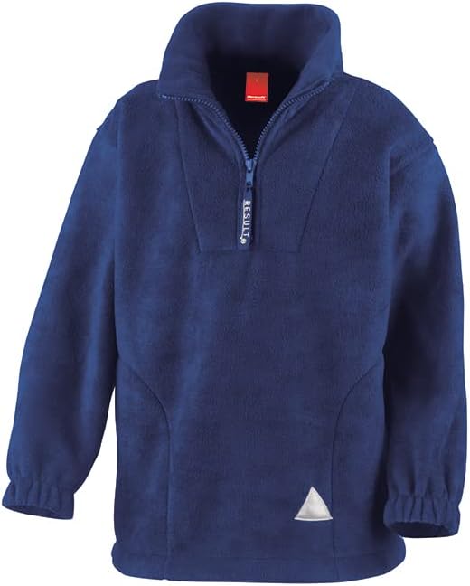 Result R33JY Kids Zip Neck Polartherm Fleece
