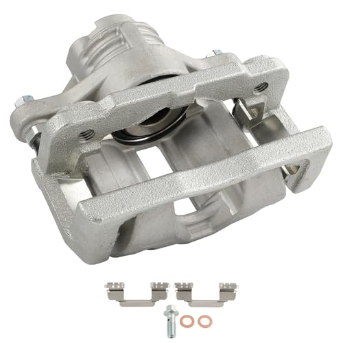 Image of cciyu 18-B4875 Rear Right Brake Caliper Assembly w /Bracket Fit 2003-2008 For Cadillac For CTS,2005-2011 For Cadillac For STS