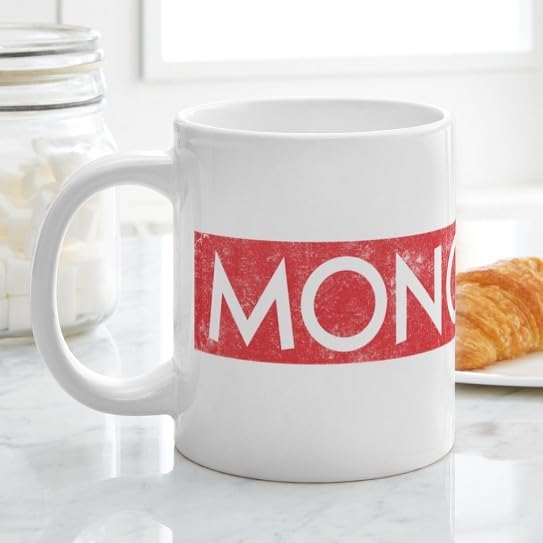 CafePress Monopoly Vintage Logo 20 Oz Ceramic Mega Mug 20 oz Ceramic Coffee Mega Mug