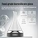 THYXGS 1000ml Electric Intelligent Wine Decanter, Smart Hydrogen-Rich Decanter, SPE Electrolysis Technology, 4-Speed Time Control, Separation Design, Applicable to All Wines