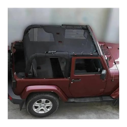 Pare-soleil pour Jeep Wrangler JK 2007-2017 bouclier thermique 2 portes - 6