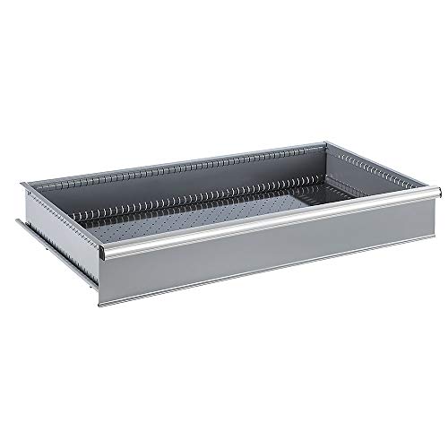 LISTA | pojedyncza szuflada | szer. x gł. 918 x 459 mm | szara | wysokość 132 |5 mm.