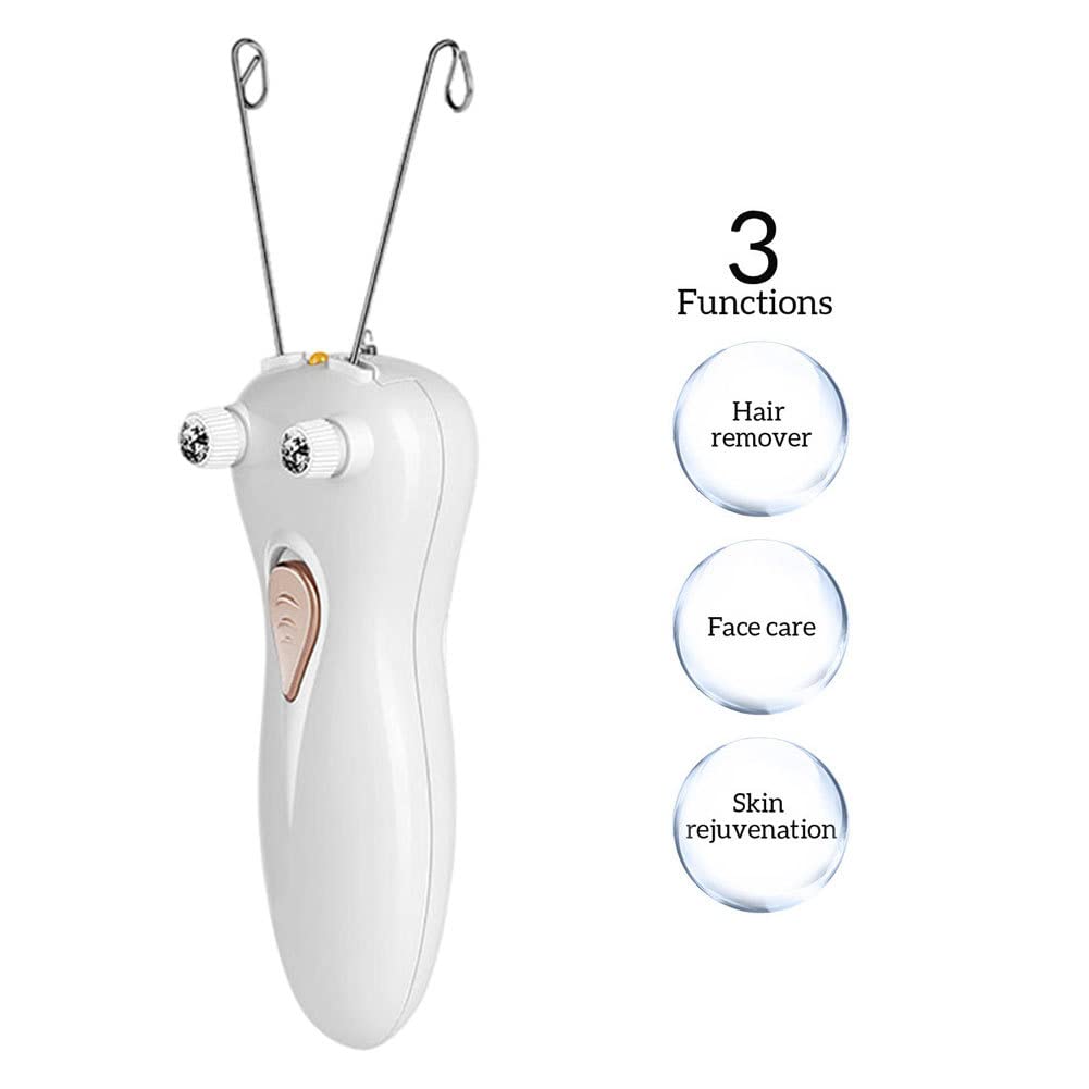 Épilateur à fil de coton épilateur Facial Rechargeable fil de coton corporel rasoir Machine beauté