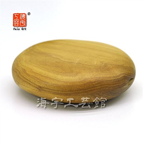 Amazon｜海宇工芸(kaiu art) 【八臂弁財天（弁才天）】 白檀 丸型 香合