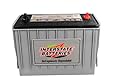 Interstate Batteries Heavy Duty Marine Deep Cycle Battery 12V 100Ah 925CCA (31-AGM7) Pure Matrix Power Commercial AGM Cranking Replacement (Group Size 31) GEM Cars, Yachts, Extra Fuel Tank Trucks