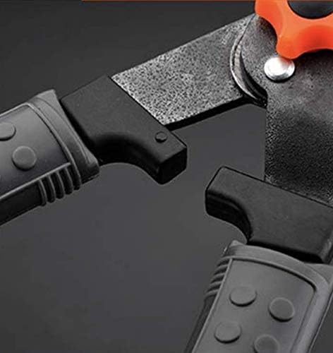 Miniatura 5 de Edward Tools Cortasetos de alta resistencia Tijeras manuales de setos de jardín de 25 pulgadas con hoja ondulada de acero al carbono para recortar