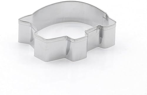 Miniatura 3 de HEMOTON Cortadores de galletas con forma de cerdo, 5 piezas, acero inoxidable, fácil de limpiar, herramientas para hornear para bricolaje