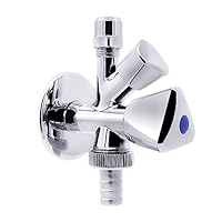 VARIOSAN Kombi-Eckventil 11114, DN 15, 1/2, selbstdichtend, verchromt