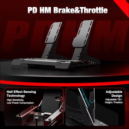 Image of PXN Direct Drive Gaming Steering Wheel, V10 Ultra Racing Wheel with 3.2Nm Real Force Feedback, Adjustable Throttle&Brake Pedals, 4 Paddle Shifters - for PC, PS4, Xbox One, Xbox Series X|S