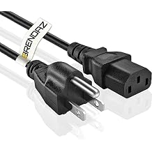 AC Power Cord Cable 15ft. Compatible with Alto Professional TS408 TrueSonic, TX308, TX310, TX315, TS412 12" Powered Loudspeaker. 15-Feet