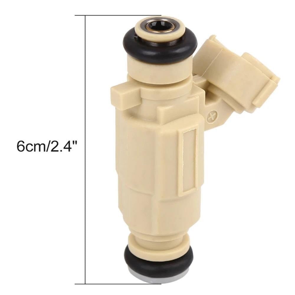 Inyector de Gasolina Compatible con Hyundai Para Elantra Para Tiburon Para Tucson 2001-2009 35310-23600 4Pcs Inyector Coche