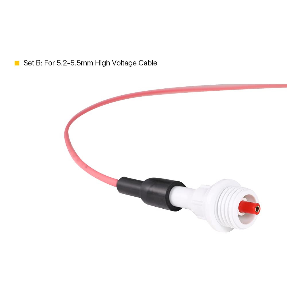 Cloudray Connettore Adattatore Alta Tensione B 5,2–5,5 mm per Cavo Laser CO2, Alimentatore e Tubo Laser CO2 – Connettore HV per Macchina Laser