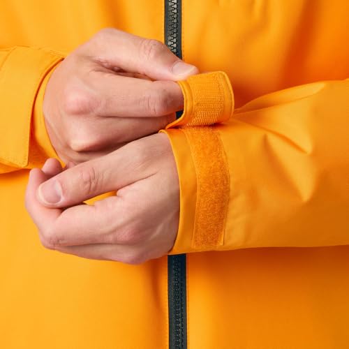 Chaqueta Helly Hansen Crew Midlayer 2 naranja L para abrigarse del frío 6