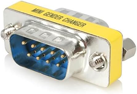 StarTech.com Slimline DB9 Gender Changer Slimline Serial DB9 Gender, GC9SM (Slimline Serial DB9 Gender Changer - M/M, DB-9, DB-9, Silver)