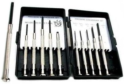 Precision Jeweler Eye Glasses Screw Driver Set