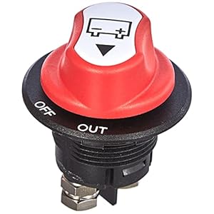 Lampa 39081 batterij-scheidingsschakelaar met 3 posities 12/32 V