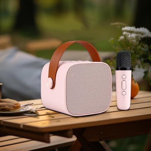 Shakven Máquina de karaokê para crianças,Mini máquina de karaokê | máquina de cantar portát com micr