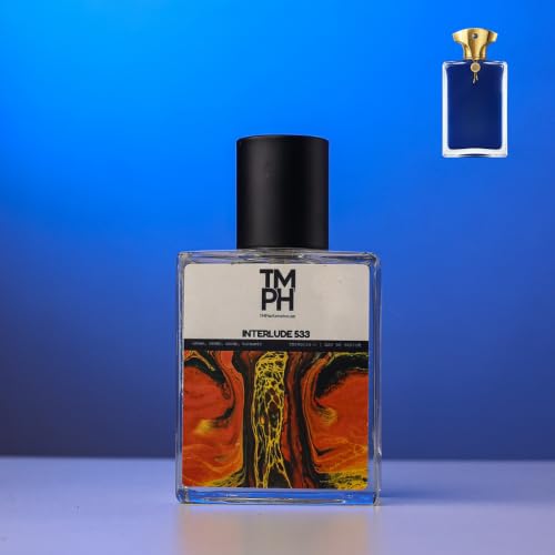 Image of TMPerfumehouse Interlude 533 EDP for Men | Smoky, Resinous & Long Lasting Perfume Spray | Amber, Smoky & Woody Fragrance | Luxury Gift for Him | TMPH | 50ml