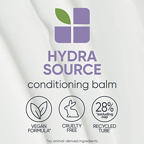 Biolage Hydra Source Conditioning Balm | Hydrates, Nourishes & Restores Shine | For Dry Hair | Sulfate, Paraben & Silicone-Free | Veganâ€‹ | 16.9 Fl. Oz. #TOP5