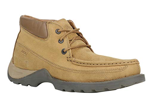 Image of Woodland Men's Leather Trecking and Hiking Boots