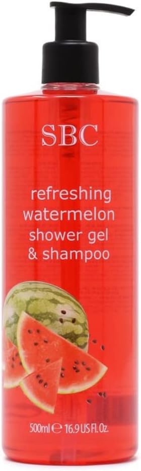 SBC Refreshing Watermelon Shower Gel & Shampoo (500ml)