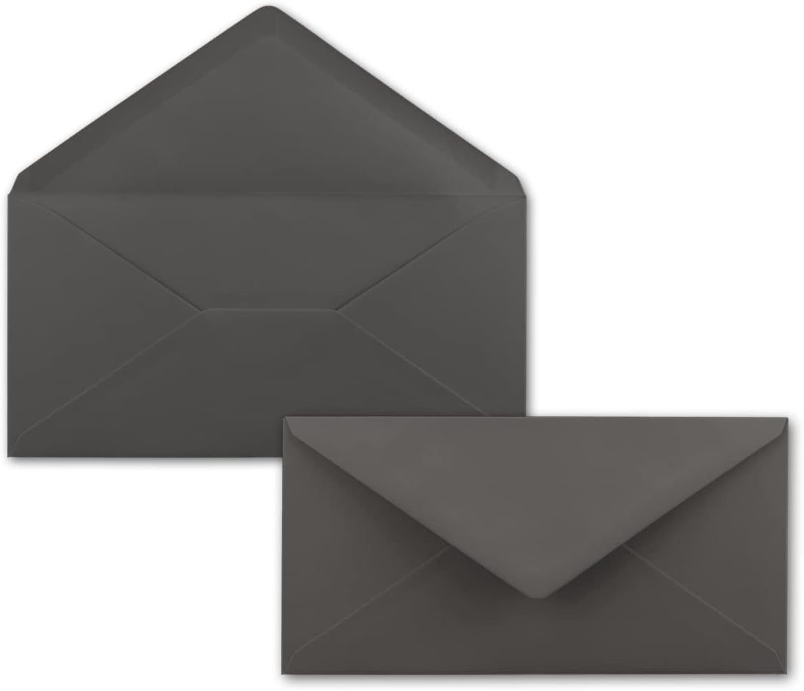 Enveloppen, 100 stuks, kraftpapier, 130 g/m², enveloppen Enveloppen, 100 stuks, kraftpapier, 130 g/m², enveloppen