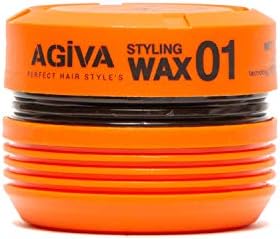 Agiva Hair Styling Crystal Wax 01 Strong Hold Wet Look Plus Keratin 6oz